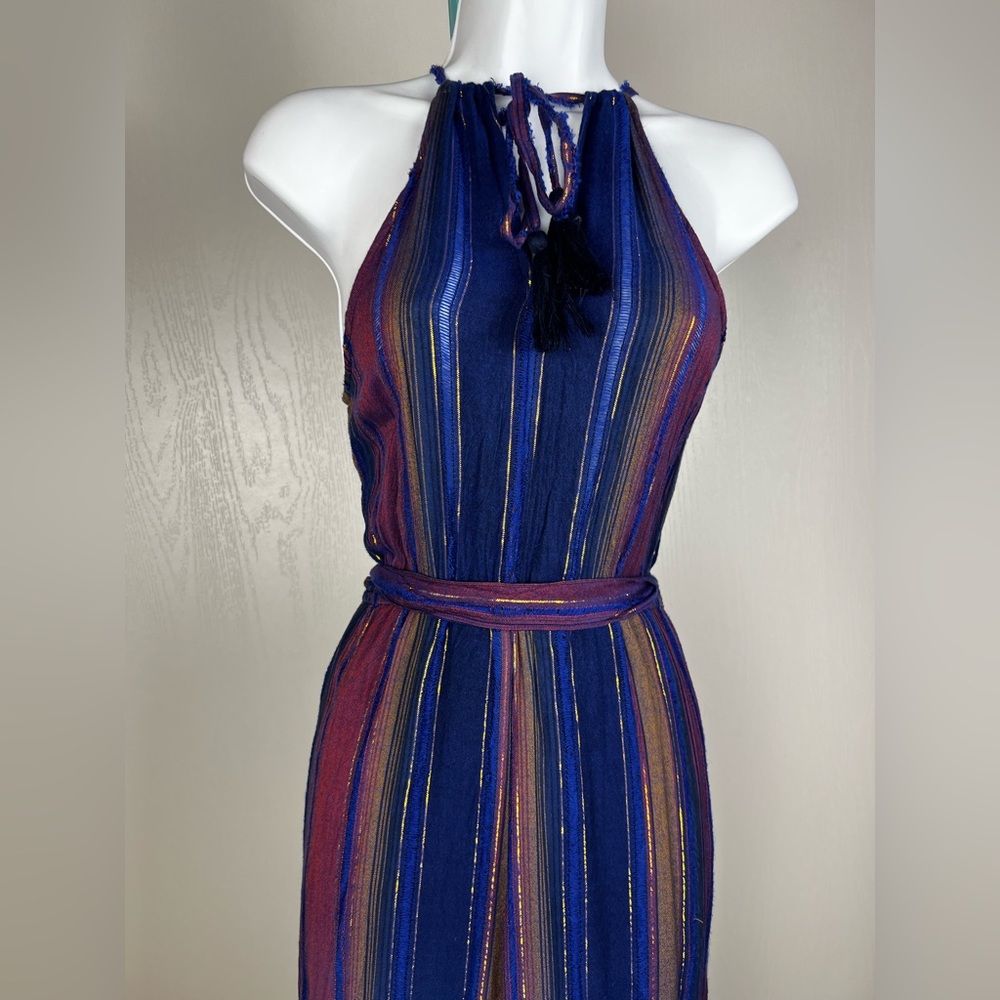 Anthropologie jumpsuit - lightweight colorful fabric Size M - Picture 6 of 8